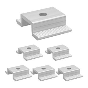 60mm Length Mid Clamp Solar Panels Solar Mounting Accessories Antirust