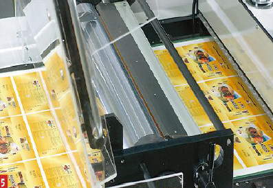80-100m/Min Hot Knife Film Laminator Machine PUR Adhesives Thermal Film Laminator