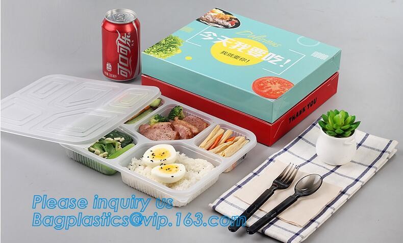 Meal Prep Containers Free Sample Bento Lunch Box Biodegradable Food Container Plastic Wheat Straw Lunch Box bagplastics