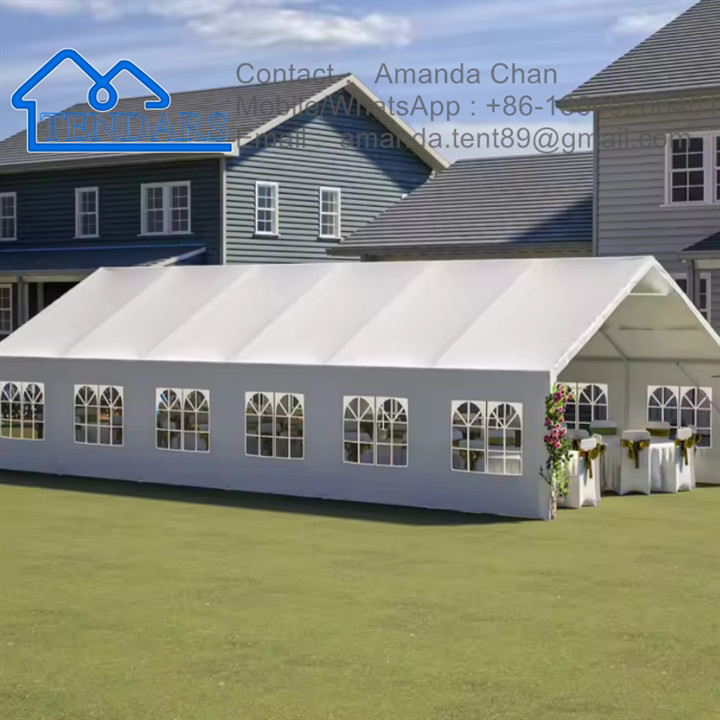 Outdoor Customized Size Heavy Duty Event Tent Aluminum Frame And PVC Large Warehouse Tent