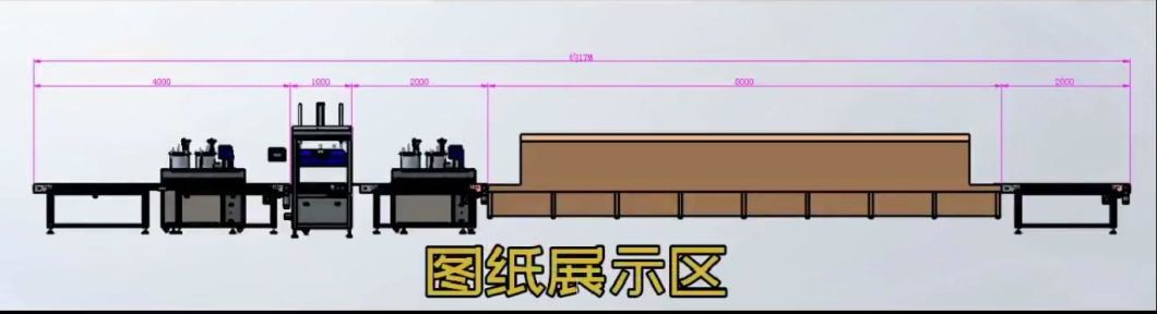 Automated 2 Part Epoxy Dispenser Equipment Glue Dispenser and Industrial Tunnel Oven Machine