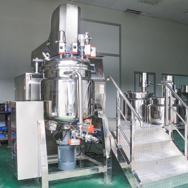 Cosmetic & Pharmaceutical Equipment‌ Vacuum Homogenizing Emulsifier for Creams,