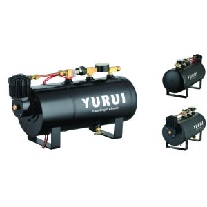Various Functions 2 In 1 Portable Compressed Air Tank For Inflation And Car Horns