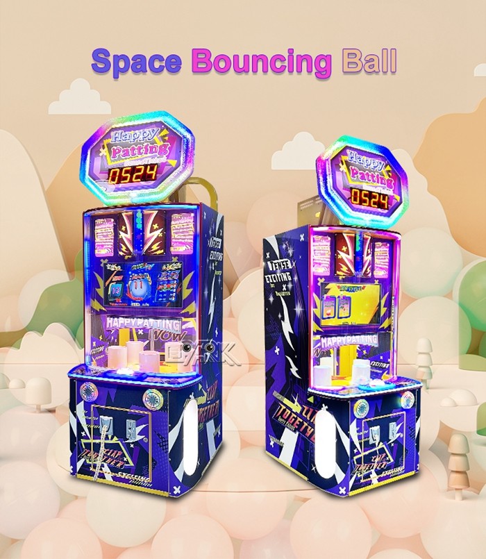 Ticket Redemption Game Machine Space Bouncing Ball Arcade Lottery Amusement