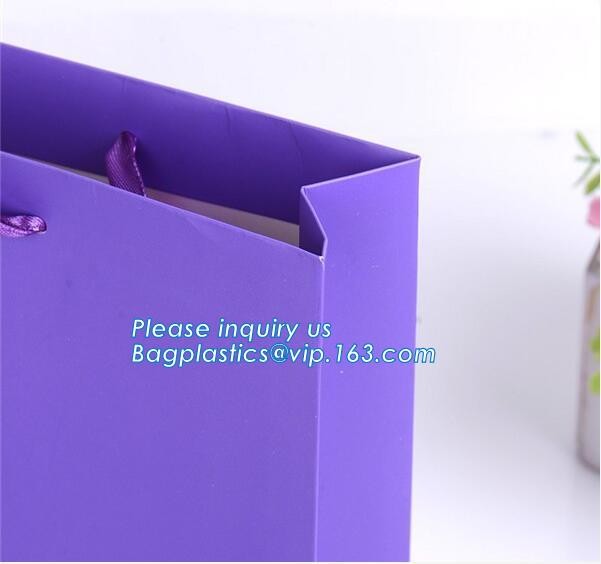 Luxury Paper Gift Carrier Shopping Bag Party Bag with Handles,printed paper carrier bag for apparel shopping bag, bageas