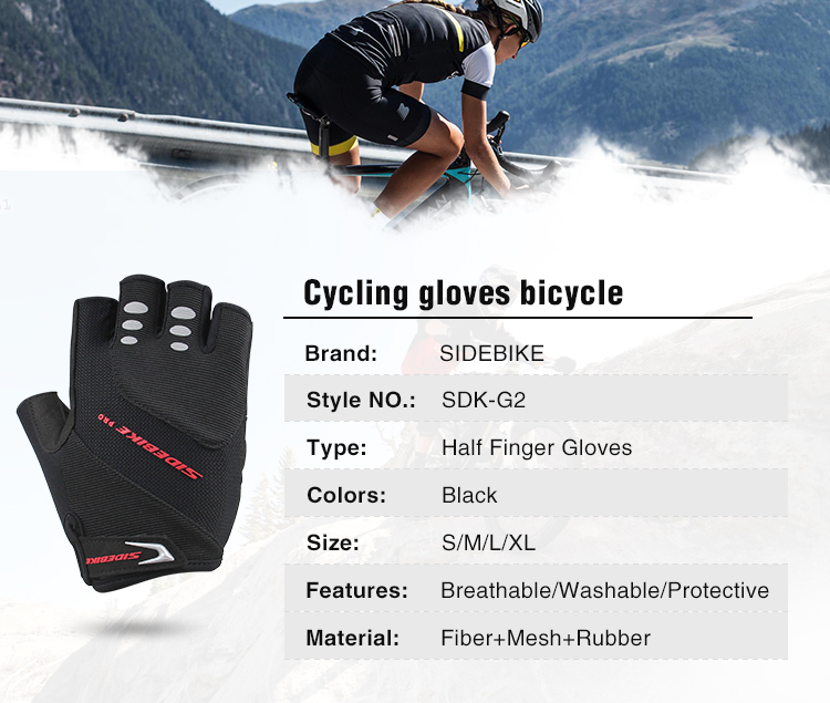 Custom Waterproof Bike Riding Gloves Anti Abrasive Not Easy To Be Scratched