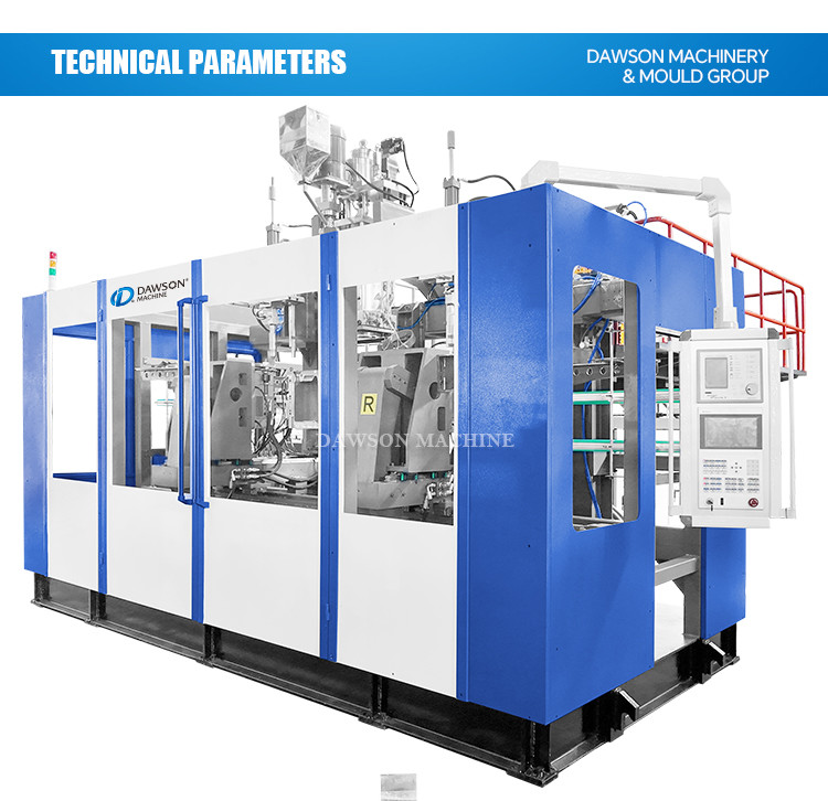 Raw Material Plastic 20L Euro Adblue Canister Single Die Head Extrusion Moulding Making Machine