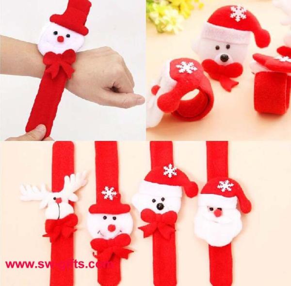 Bracelet Kids Toys Christmas Snowman Santa Claus Party Supplies Christmas