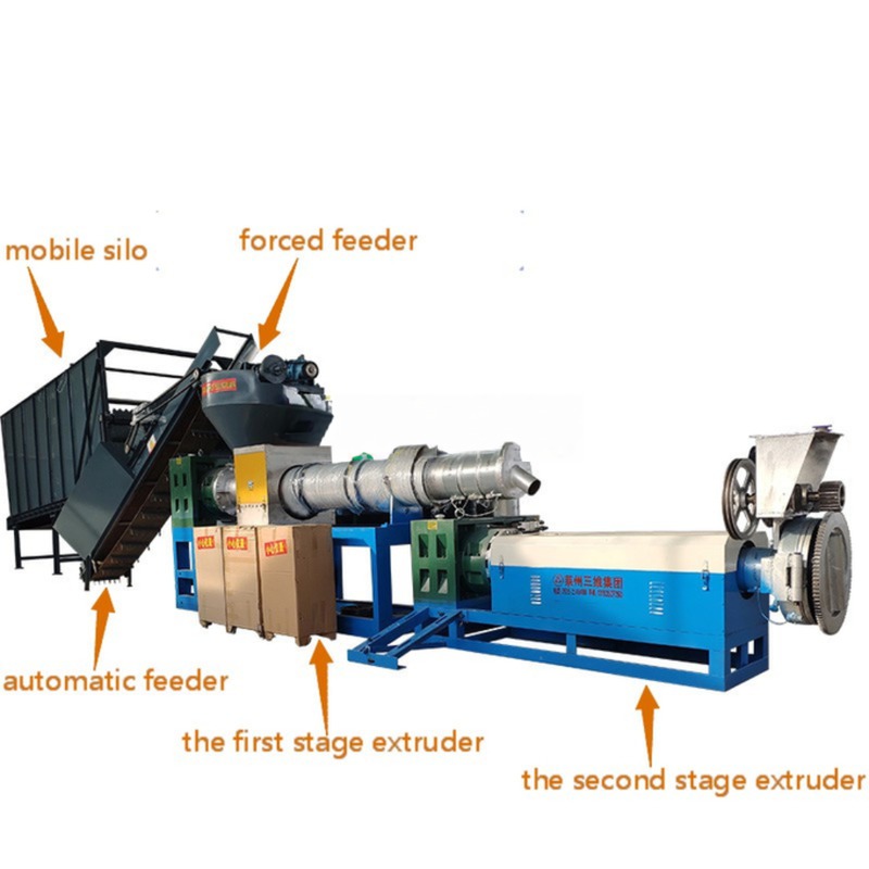 High- PP PE Film Recycling Plastic Pelletizer Machine for Customer Required Voltage