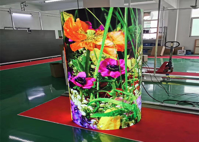 320x160mm Smd Large Flexible LED Displays Screen 160x80 dots