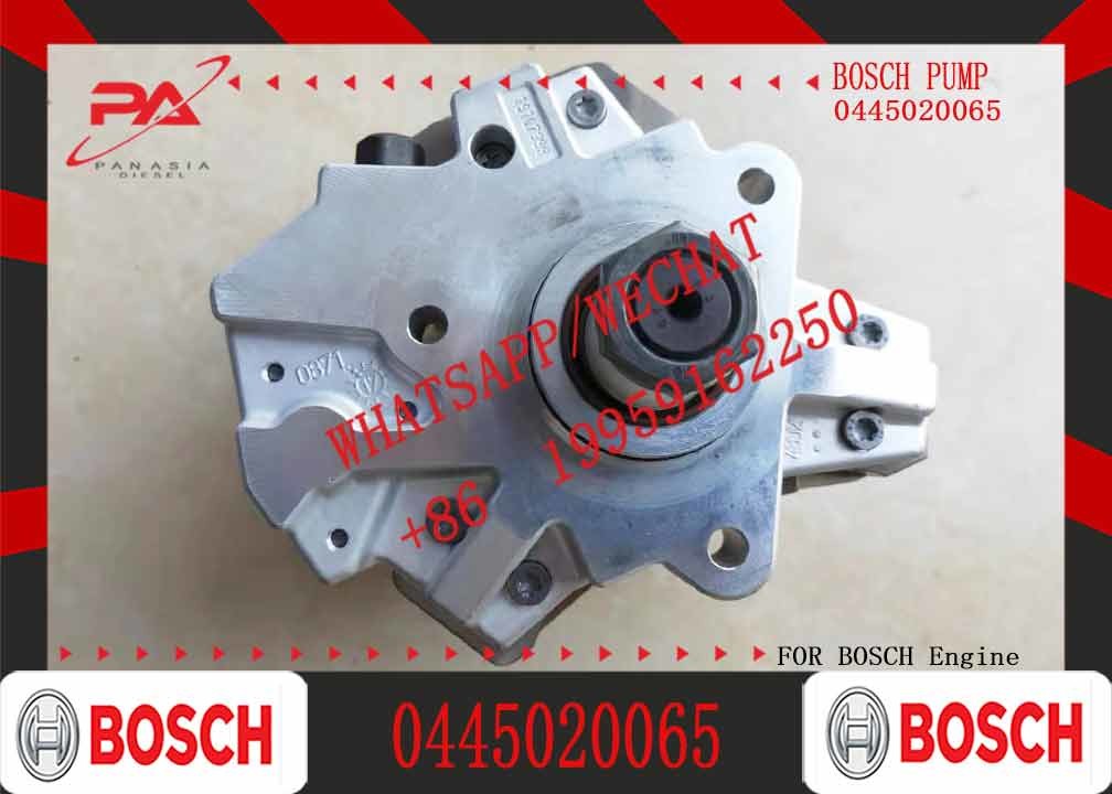 High Quality Common Rail Diesel Engine CP3 Fuel Injection Pump 0445020065 Pump Assembly For SK200-8 SK210-8 Excavator