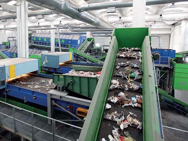 Solid Waste Sorting Recycling Recyclable Garbage Recycling Line For Sale