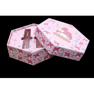 Empty Paper Custom Makeup Packaging Containers Special Shaped Customized