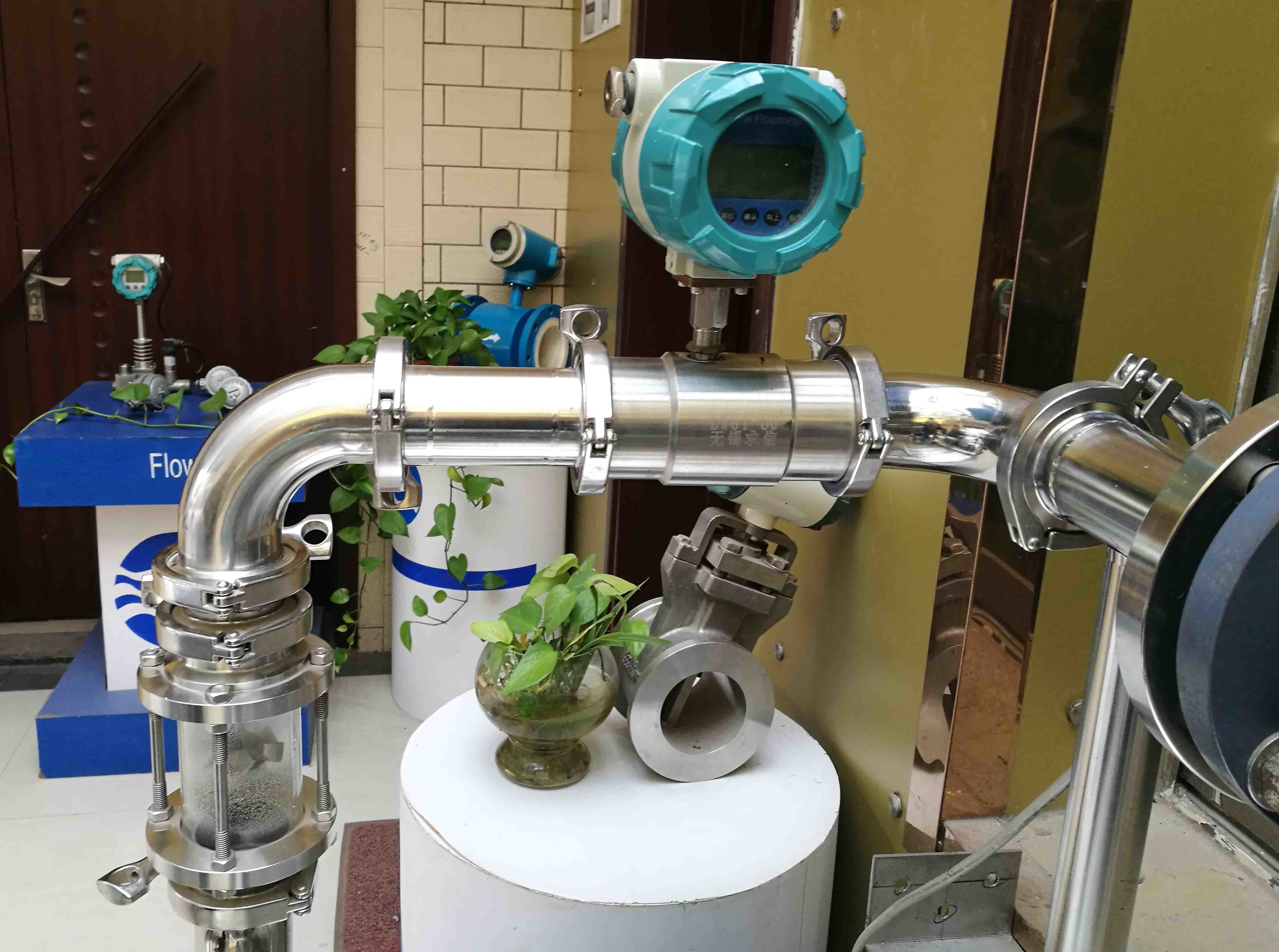 Metal Rota High Pressure Air Flow Meter For Lubrication Oil