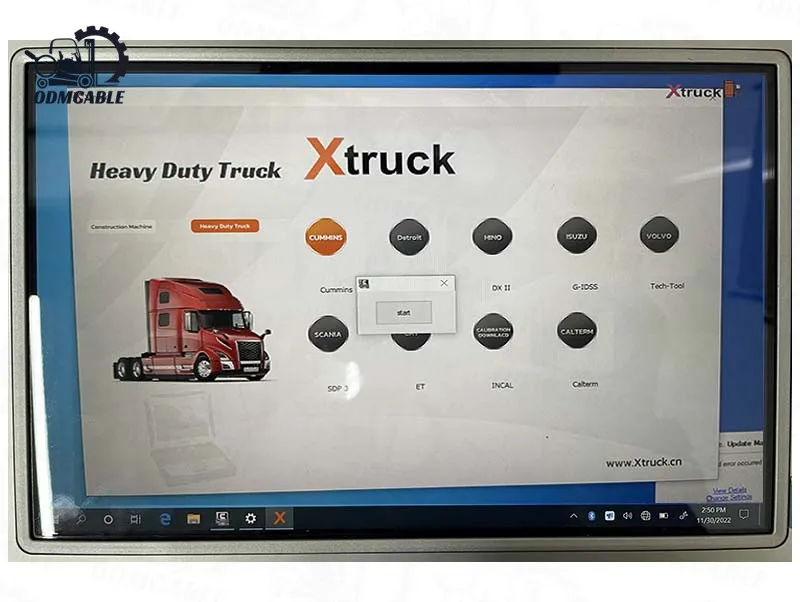 Xtrunk Y009 CANBUS Diagnostic Tool Applicable to Heavy-duty Truck Excavator Diesel Engine Structure