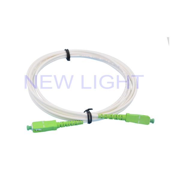 China 2.8mm Simplex PVC SC / E2000 / FC / ST Fiber Patch Cord Multimode on sale China 2.8mm Simplex PVC SC / E2000 / FC / ST Fiber Patch Cord Multimode on sale