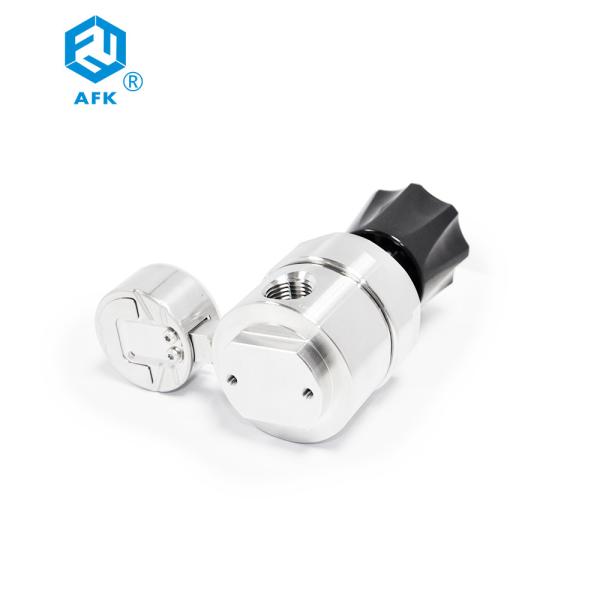 AFK Low Pressure 1.6Mpa Stainless Steel Pressure Regulator For Toxic / Corrosive