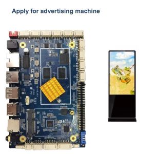 Multi Protocol Android Motherboard DC12V3A RK3566 SBC With RS232/TTL Industrial