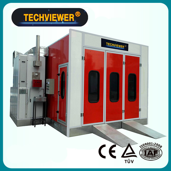 Car Baking Oven With Italy Brand Diesel Burner Automotive Spray Booth