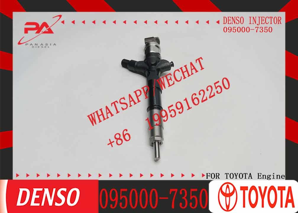 New Common Rail Diesel Fuel Injector 095000-7350 23670-30210 For TOY0TA 1KD-FTV