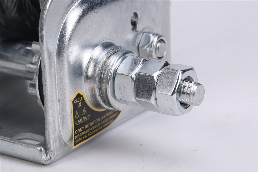 Reversible Ratchet 600LBS Stainless Steel Hand Winch With Handbrake