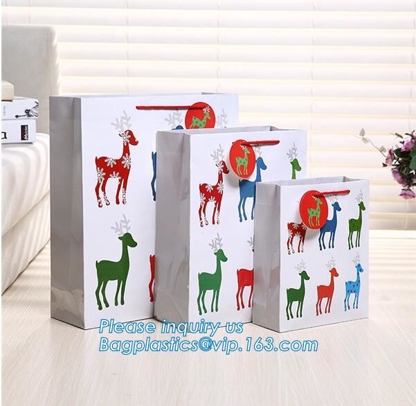 Luxury Paper Gift Carrier Shopping Bag Party Bag with Handles,printed paper carrier bag for apparel shopping bag, bageas