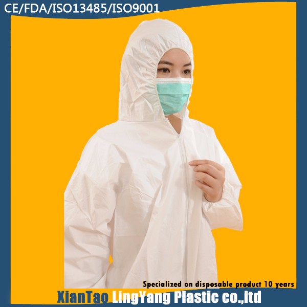 Disposable Nonwoven Safety Fire Retardant Waterproof Coverall
