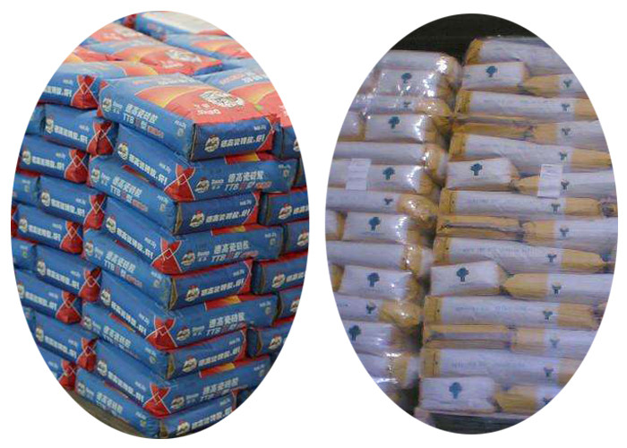 Square Bottom Multi Wall Paper Sacks 20kg 25kg Chemical Food Material Powder Packaging