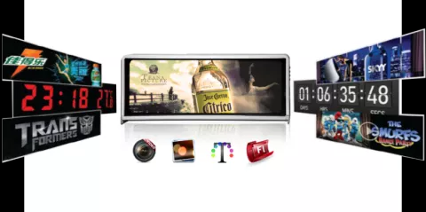 4G P5 Vehicle Top Advertising Taxi Roof Top LED Sign Top Variable Message Display