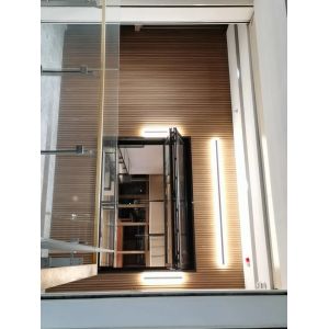 Line Arctic Circle Folding Window Maintaining Flexibility at Minus Fifty Degree