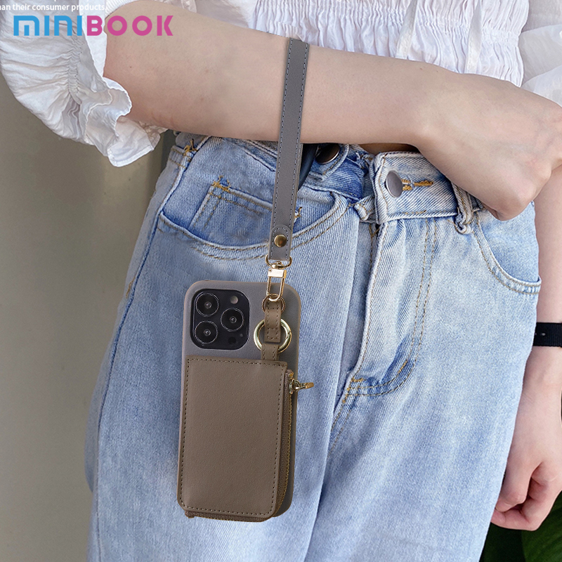 Compatible For Iphone Minibook Multi-functional Phone Accessories Mobile Case Wallet
