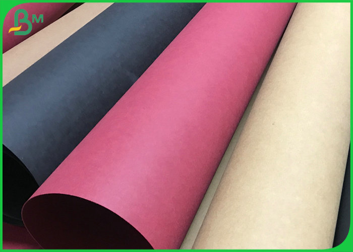 0.3mm 0.55mm Thick Recycleable Washable Kraft Paper Roll For Plant Pot