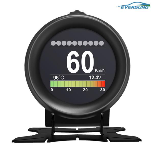 X60 Smart Multifunctional Vehicle Temperature Gauge Car Digital Voltage Speed