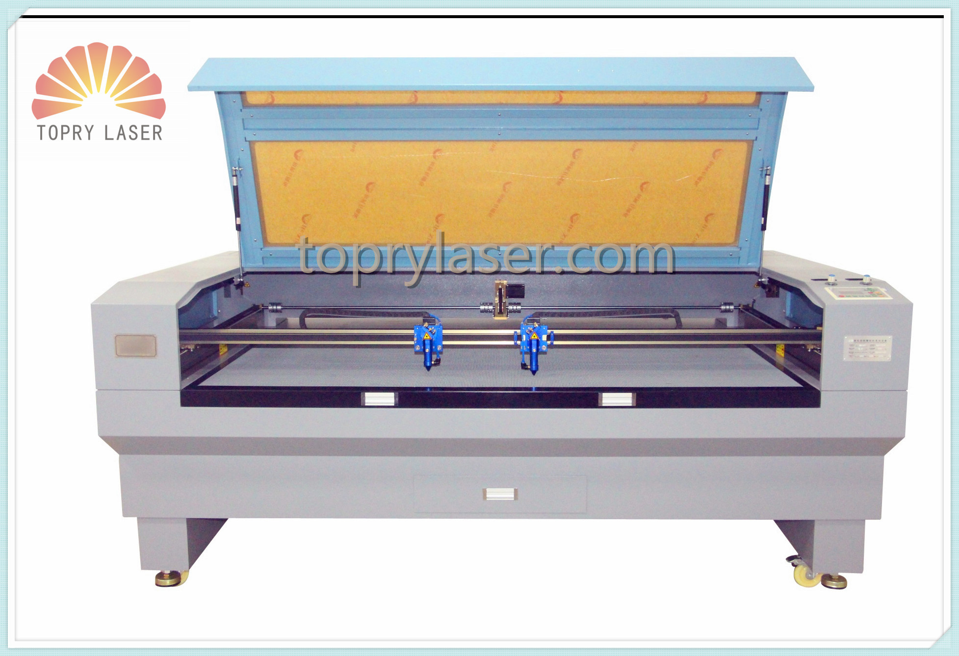 Plastic Acrylic CO2 Double Heads Laser Cutting And Engraving Machine(TRJM1480T)