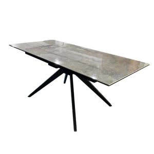  Grey Extendable Dining Table Euro Style Versatile 1350mm*800*720mm Manufactures