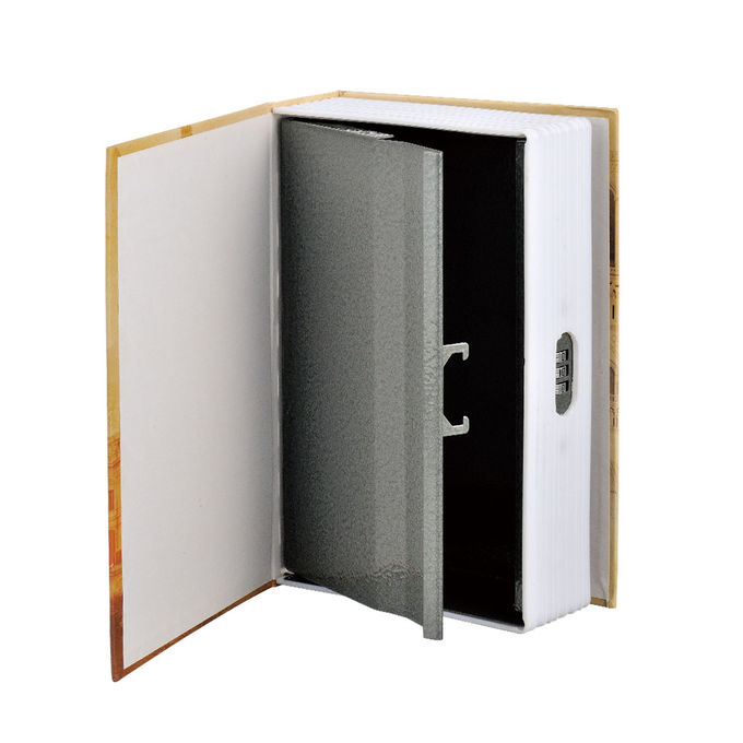 Lightweight Home Book Design Hide Metal Cash Box With Digital Lock
