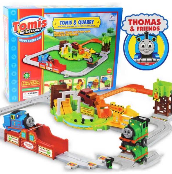 Thomas electric train track train suit quarry on the 1st electric toys for