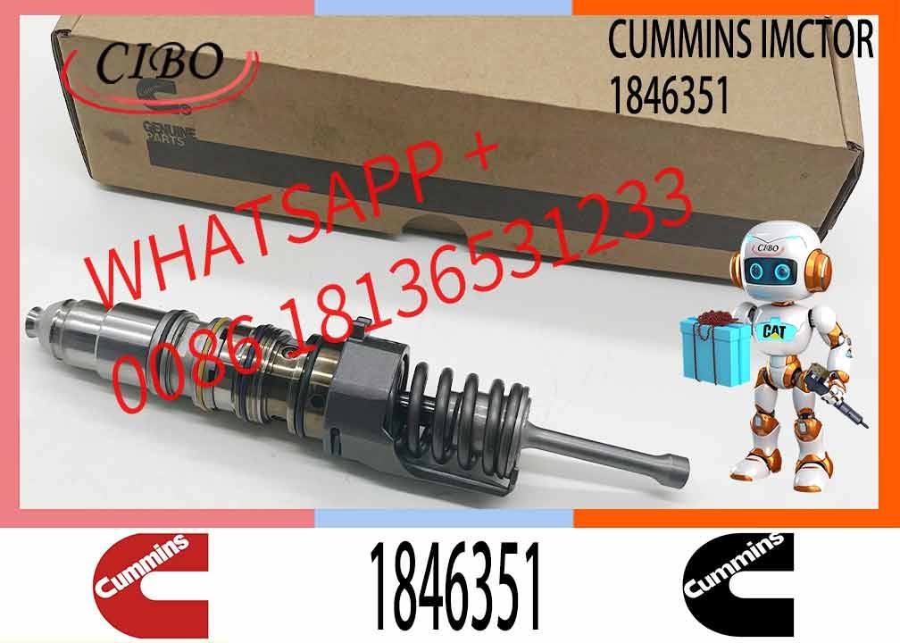 engine parts injector 1846351 1846350 1846348 for c-cummins Qsx15 engine
