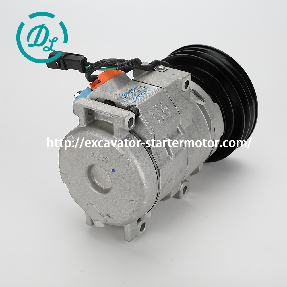 447260-8392 10S17C 372-9295 Air Condition Compressor Excavator E320D