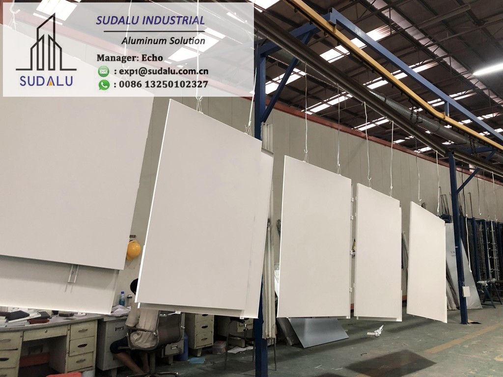 SUDALU Various Sizes Aluminum Solid Panel for Facade Cladding Exterior Decoration Metal Panel