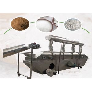 China Customized Vibrating Fluidized Bed Drying Machine SS304 Eated Uniformly on sale