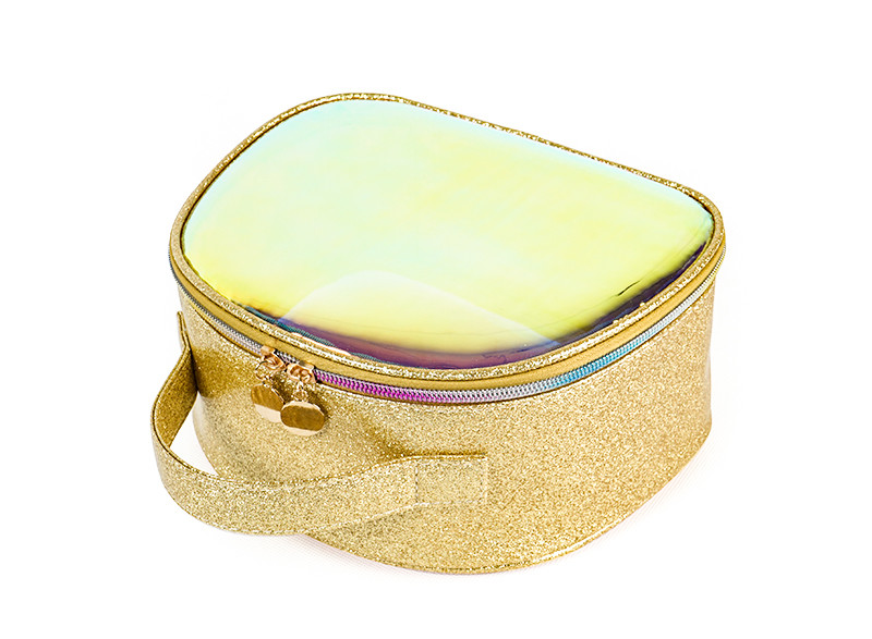 Handy Makeup Organizer TPU Holographic Cosmetic Bag