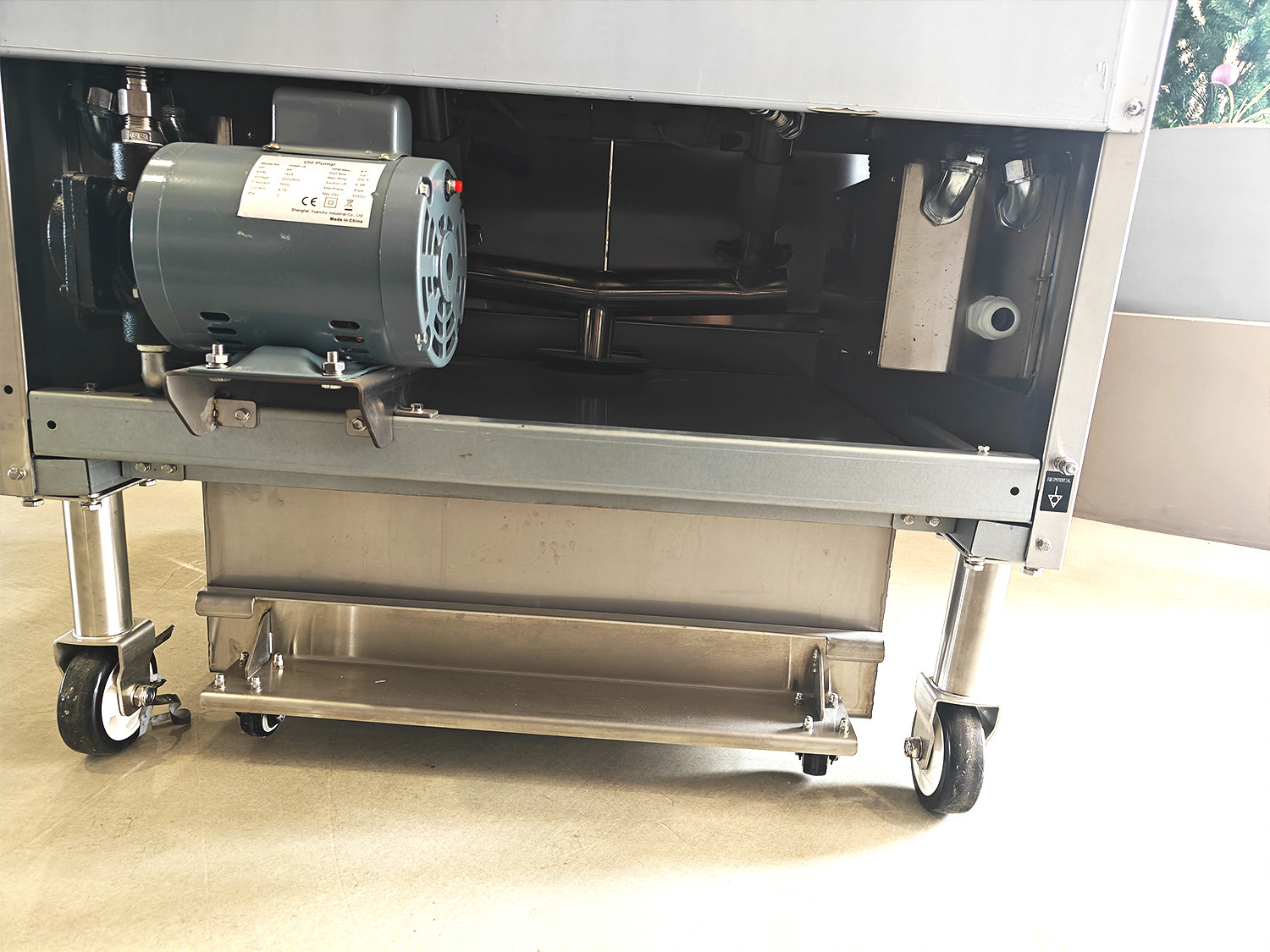 28.6kw Double Tank Big Capacity Digital Computer Panel Electric&gas Chips Open Fryer Machine