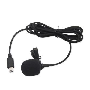 Mini Collar Clip Sound Recording Microphone 150cm Wire Android Port Plug And