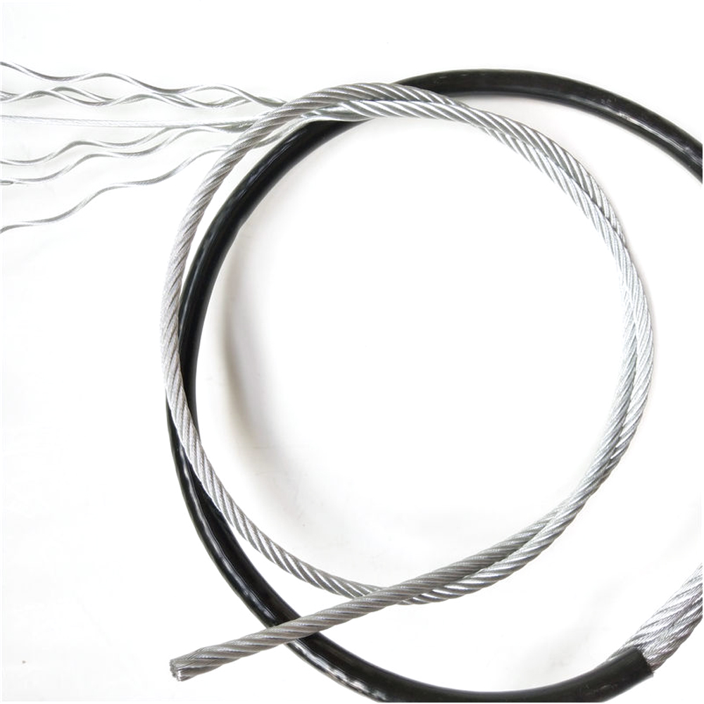 7x19 Gym Fitness Steel Cable Tpu Coated Flexible Steel Wire Rope Grade Galvanized Steel