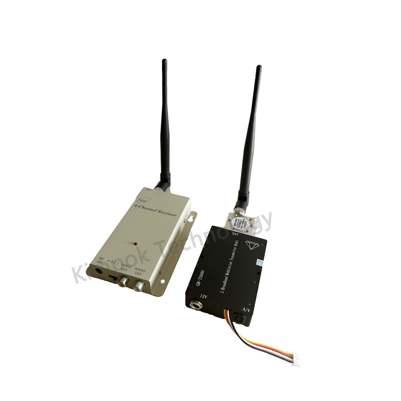 1.2G 5W FPV VTX Wireless Video Transmitter And Receiver 4CH FPV Systems