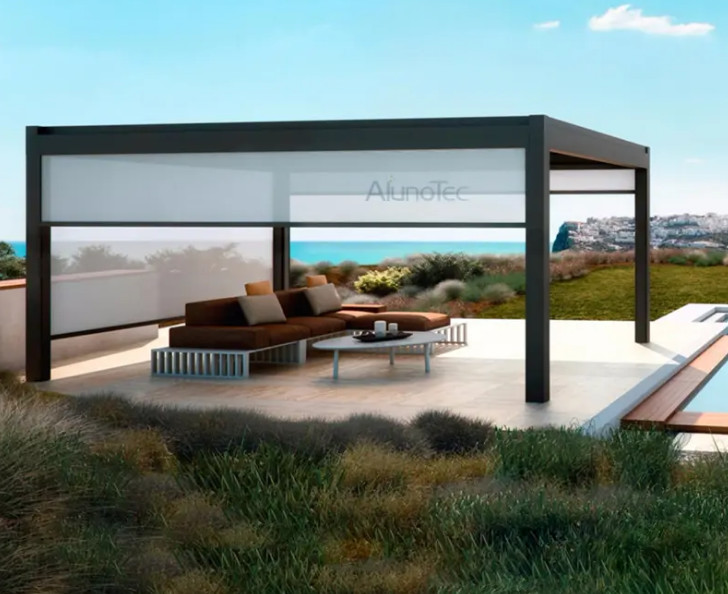 Transform Your Outdoor Space Stylish Aluminum Pergola With Durability And Elegance