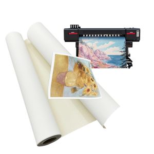 Premium Latex UV Matte Canvas Custom Printing Polycotton Canvas Roll