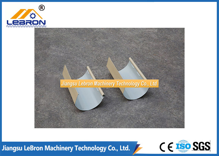 Quenched Gutter Rolling Machine , Panasonic PLC Seamless Gutter Machine