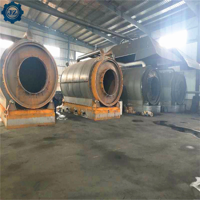 No Pollution Waste Plastic To Oil Pyrolysis Machine/ Scrap Tire Recycle To Oil Plant